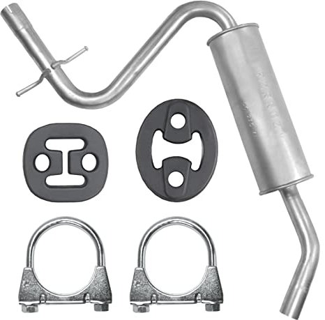 Ferroz Mitteltopf Auspuff Mittelschalldämpfer für VW Golf 5 V 1.4 FSI auch Plus