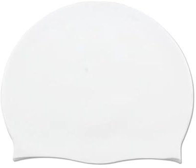 Badekappe Mädchen, 100% Silikon Bademütze Damen, Classic wasserdichte Schwimmkappe Damen für Jungen und Mädchen, Swimming Cap für Langes und Kurzes Haar