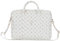 CG MOBILE Guess Sacoche pour ordinateur portable 4G Peony Poche avant zippée Logo triangle 16 (Blanc), Blanc.