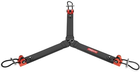 PROAIM Esparcidor de tierra resistente V1 para trípodes de cámara con patas gemelas. Radio ajustable de 13.8 a 22.8 pulgadas. Carga útil de hasta 90 kg (P-RBSP-V1)