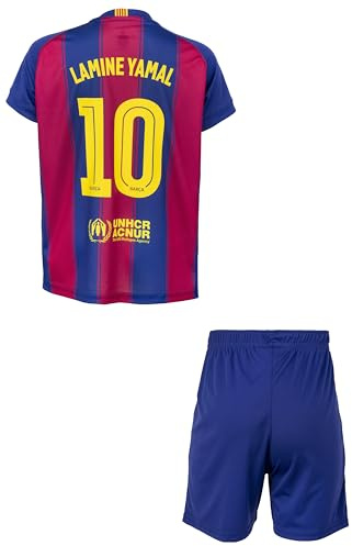 Maillot Short Barça - Lamine YAMAL - Collection Officielle FC Barcelone - Taille 8 Ans