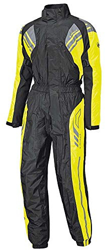 Held Flood Motorcykel regnkläder män svart-neongul B-XL