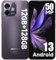 Ulefone Note 16 Pro(12GB+128GB) Handy Ohne Vertrag, 50MP Kamera Octa Core 256GB erweiterbar Android 13 Smartphone, 4400mAh 6.52” 4G Dual SIM Handys Fingerabdruck Face ID GPS 2 Jahre Garantie-Violett