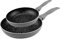 KARL HAUSMANN Lot de Poêles Induction 20+28 cm - Set de Poele Granit Antiadhésives pour Tous Types de Cuisinières - Poele Sans Teflon et Sans PFAS - Aluminium Léger - Poêle à Frire Anti adhesive