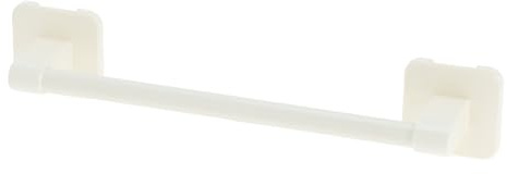 CAPASTEC Porte-Serviettes Auto-Adhésif, Porte-Serviettes De 30 cm, Support De Serviettes Invités Mural sans Perçage À Coller pour Salle De Bain Chambre Cuisine, Blanc Crème