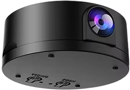 Cámara inalámbrica: dispositivo de seguridad inteligente, detección de movimiento inteligente - Cam de vigilancia WiFi interior para seguridad en el hogar, grabación de visión nocturna para rastrear m