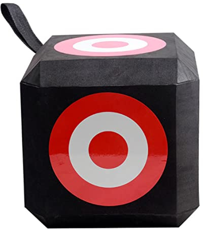 Cube de Cible de tir à l'arc en Mousse EVA avec 6 côtés, Cible d'entraînement dés carrés pour la Pratique l'arc, pour débutants et Professionnels