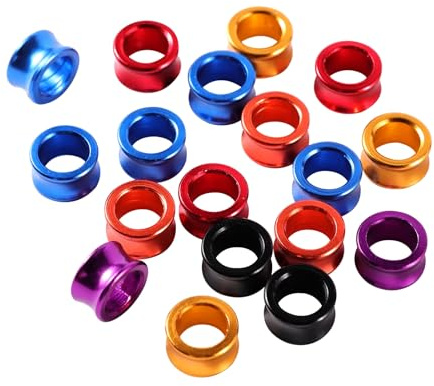 Fågelbensringar i aluminium | Diverse 4-8mm utomhusflygträning: Duvringar(Inner Diameter 7mm)