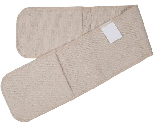100% Cotton Oven Gloves Traditional Double Sided Washable Heat Resistant Chef Oven Mitts Commercial lined gloves For Professional Baking Cooking Catering Kitchens Large (91x17cm)