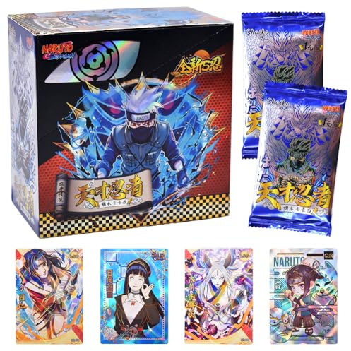YCVBCY Anime Carta da Collezione 32 Packs Collezionabili Set Carte Gioco Bambini Anime Carte Collezionabili Regalo di Compleanno per Bambini Carte Animes Popolari per Fan