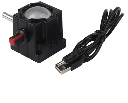 Sorgente luminosa regolabile USB LED per microscopi video stereo e monoculari biologici, lampada ABS con illuminazione naturale senza sfarfallio e connettività USB (A)