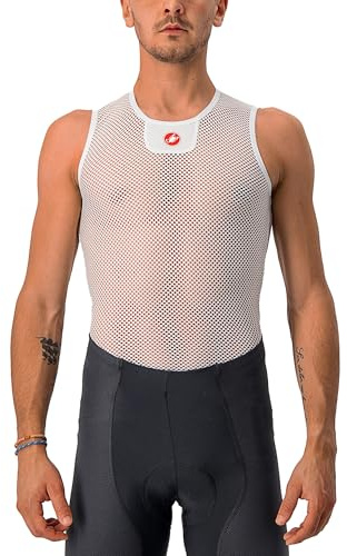 CASTELLI 4517028-001 CORE MESH 3 SLEEVELESS Men's T-shirt White M