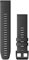 Garmin Quickfit Armband, 22mm, Silikon, Schiefer, passend für Fenix 5/6/7 (außer S- & X-Modelle), Epix, Instinct Serie (außer S-Modelle), Forerunner 745/945/955, MARQ Serie, Quatix 6/7, Descent G1