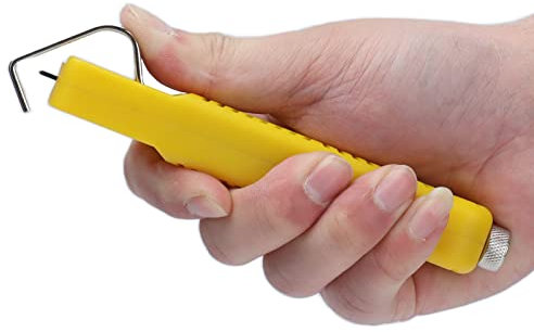 Abisoliermesser, Kabelmesser, Multi Abisoliermesser Edelstahl Koaxial-Abisoliermesser zum Abisolieren von 4-16 mm Ø Rundkabel