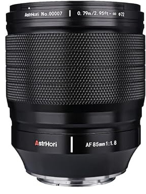 AstrHori - Objetivo de 85 mm F1.8 AF de formato completo para cámaras Nikon sin espejo.
