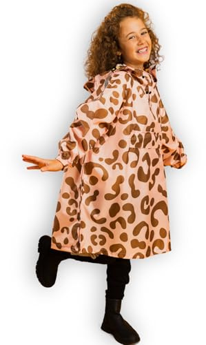 Jubi® Regenponcho Kinder, wasserdicht, leicht & atmungsaktiv, 5-8 Jahre
