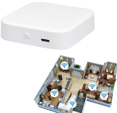 intelligente, pulsante interruttore intelligente - Pulsante intelligente | Controllo tramite app e timer wireless, senza interruttore di cablaggio, interruttore di ecla