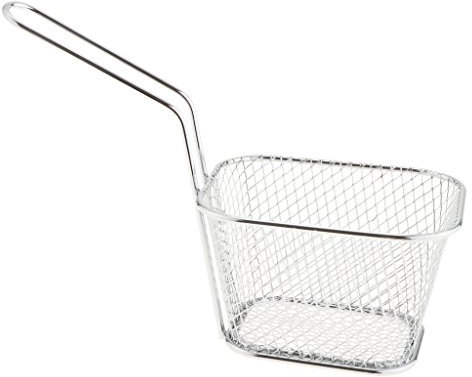 getuse Rettangolare in Acciaio Inox a Rete Larga setaccio da Cucina