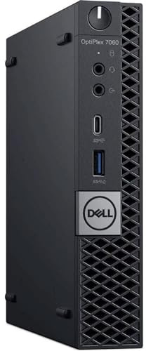Mini PC Computer Desktop Dell Optiplex 7060, Processore Core i5-8400T, Memoria Ram 16GB, Disco SSD 256GB NVMe, Win 11 Pro (Ricondizionato)