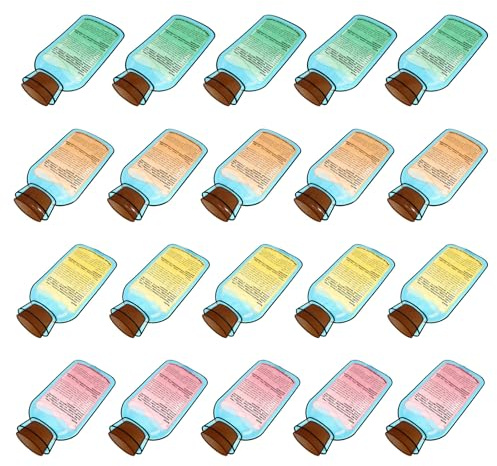 Beavorty 20 Bolsas de Hielo Portátiles de 400ml Gel Refrigerante, Material Pet Resistente, Fácil de Llevar para Picnic al Aire Libre y Mantener Baja Temperatura en Verano Color Aleatorio