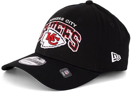 New Era Baseball Cap Mütze Kappe - Limiterte Designs - MLB NFL NBA - Yankees Lakers Bulls Dodgers Raiders Chiefs Sox (Kansas City Chiefs Black V3)