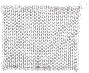 Limpiador de metal de acero inoxidable de 4 a 8 pulgadas, herramienta de limpieza de óxido, raspadores para fundición, ollas de hierro, utensilios de limpieza, depurador de cocina