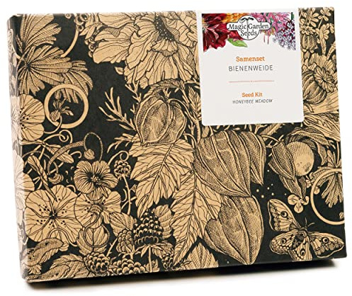Piante mellifere - set regalo di semi con 5 piante da fiore che attirano insetti utili
