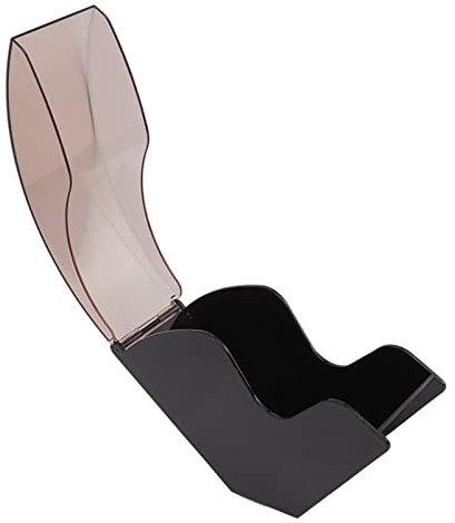 Kuuleyn Coffee Filter Holder Storage, Coffee Filter Paper Storage Holder Hand Brewed Coffee Filter for V60 Fan Shaped Dustproof Box Cafe Filter Paper Dispenser Rack