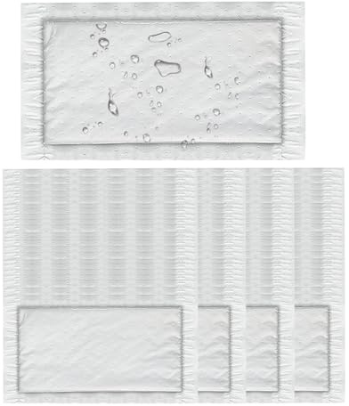 Serviettes hygiéniques pour viande, papier alimentaire, tapis absorbant, feuilles de cuisine, 100 pièces de 50/80 grammes, avec fonction drainante, anti-goutte, lingettes sèches pour banc