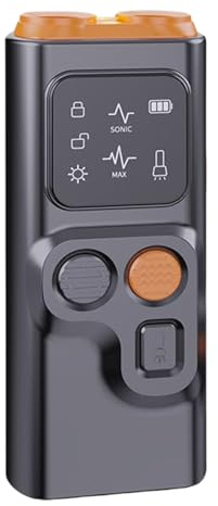 Dispositivo antiladridos para perros, dispositivo de control de ladridos para perros | Dispositivo recargable anti-ladridos con pantalla HD y linterna LED | Detener el mal comportamiento