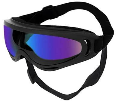 Hundglasögon, husdjur solglasögon hundglasögon justerbara utomhus husdjur glasögon för små stora hundar anti-UV vindtäta solglasögon glasögon ögonskydd (ADH263)