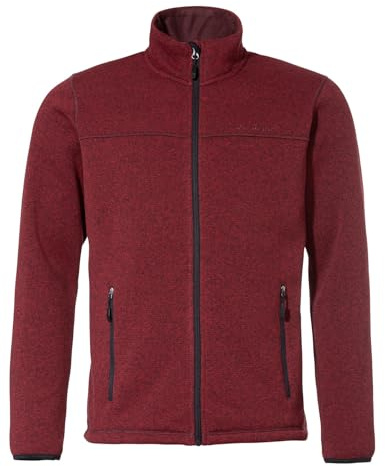 VAUDE Herren Fleecejacke Rienza Jacket III, angenehm warm, atmungsaktiv, schnelltrocknend und strapazierfähig, dark oak, M
