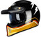 Bluetooth Full face Motorrad Helm Vintage Integralhelm Motorrad Scooter Retro Classic Crash Racing Touring ECE-geprüfter Helm,Atmungsaktiv und Warm für Erwachsene Männer Women 3,M
