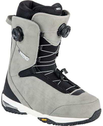 Nitro Herr Chase Dual Boa, All Mountain Freeride Freestyle premium båt snowboardbåt, sten, MP 30,5 // EU 46 // US 12,5