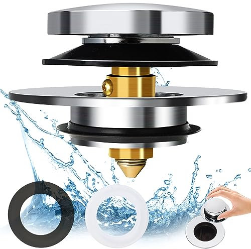 Bathtub Plug Replacement，Drain Stopper for Shower，Pop Up Drain Stopper for Bathroom,36-50mm