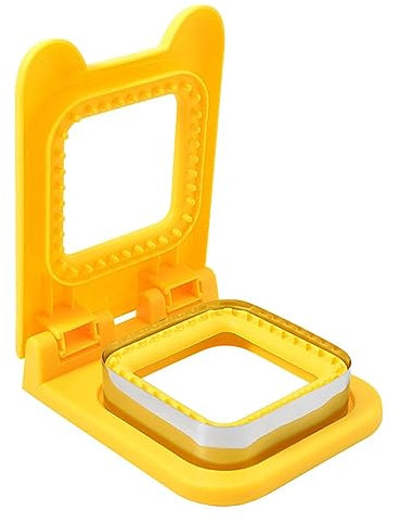 Sandwichera Uncrustables, sándwiches para Almuerzo niños, Cortador sándwiches y sellador para caseros, Cortador sándwiches Cuadrado sin Corteza para panqueques Galletas