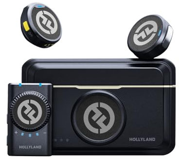 Hollyland Lark M2 Microphone Lavalier pour DSLR Caméra