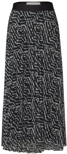 Gemusterter Plissée-Rock