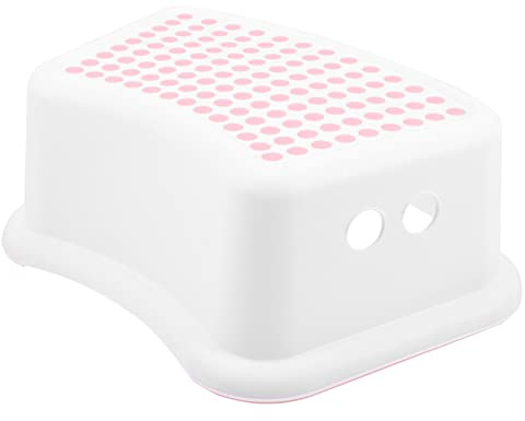 Toyvian Sgabello per Wc da Bagno Poggiapiedi per Wc per Ragazzo Ragazza Ragazza Sgabello Resistente e Spesso per Uso Domestico Materiale