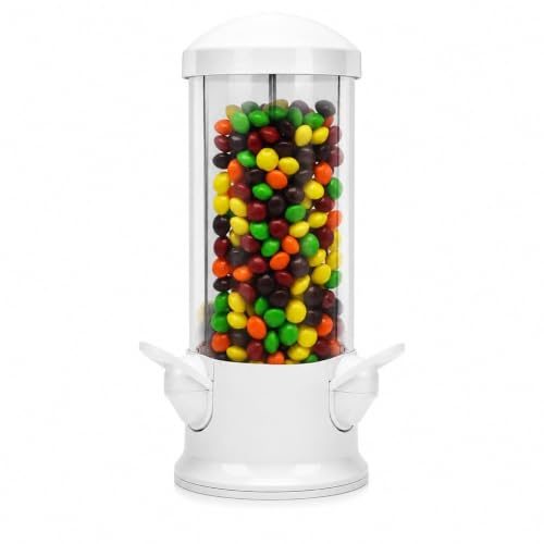 Elprico Godisdispenser, Tredubbel Godismaskin, Stor Kapacitet Rolig godis- och Nötdispenser, 360 Graders Urval för Hemmafest, 12x28cm / 4,7x11,0in