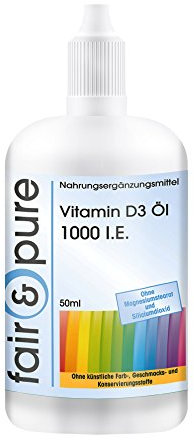 Fair & Pure® - Vitamine D3 huile 1000 U.I. - 50ml