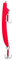Aquantic Unisex – Erwachsene 10C4039507237660C10 Banana Steel Double Treble Pilker, Farben Silber, Luminous, bleifrei, Taumelpilker, Zwei Salzwasserdrillinge, 300-800g (Rot, 300g), Bunt, Normal