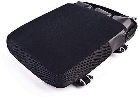 Coussin Selle Moto,Selle Moto, Coussin de Moto, Universel Cruiser Siège Air Moto Coussin D'air Moto Compatible avec Sport Touring Yamaha Suzuki Ducati Aprilia (S 29,2 x 22,9CM)