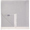 Sowel® Hamamtuch, Fouta Strandtuch, Saunahandtuch, 100% Bio-Baumwolle, 100 x 190 cm, Hergestellt in Portugal, Grau/Ecru