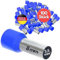 100 Stück Kalitec AE2508BLSB Aderendhülsen isoliert 2,5mm² 8mm lang blau I Made in Germany I Industriequalität