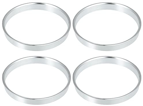 Centradores De Llantas 4 Uds 73,1mm 74,1mm 71,6mm a 56,6mm 60,1mm 70,6mm 71,6mm 69,1mm 63,3mm 72,6mm cubo de rueda de coche anillos céntricos diámetro de la rueda Anillos Centradores Llantas(70.6mm to