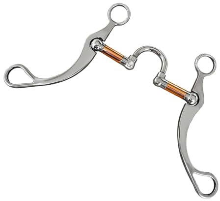 Morso Per Cavallo - Attrezzatura Equestre Anti-trazione Da 12,7 Cm | Morso Per Bocca Di Cavallo In Acciaio Inossidabile | Borsa In Stile Occidentale Con Tubo In Per Un Facile Controllo, Allenam