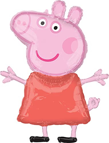 Anagram 4154001 Peppa-Wutz-Folienballon, mehrfarbig