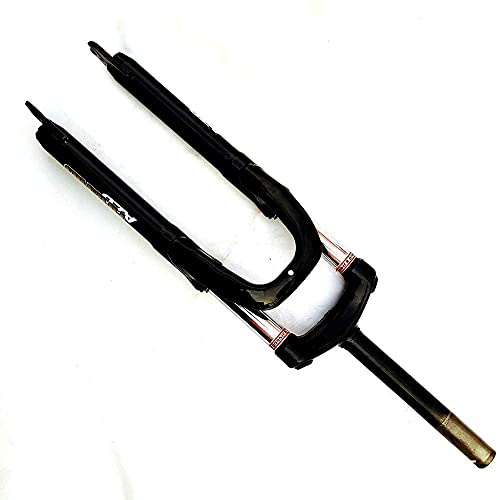 YLXD Fourche de vélo Fourche de Montagne Fourche Avant Anti-Vibration pour vélo - Cadre de 14 Pouces à Cadre de 18 Pouces pour Un diamètre de Roue de /24 et 26 Pouces