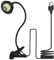 QeeHeng Reptile Hitze Lampe, UVA/UVB Reptile Licht Leuchte, Timing, Dimmen UVA/UVB Basking Spot Lampe mit 360°Swivel Klemme, Upgraded USB Stecker Schildkröte Aquarium Tank Heizung Lampen Halter